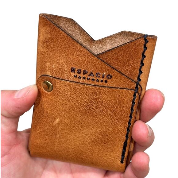 Espacio Handcraftes Big Spender Leather Wallet - Picture 2 of 5